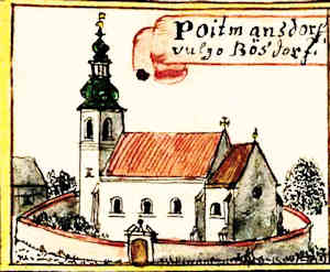 Poitmansdorf vulgo Bsdorf - Koci, widok oglny